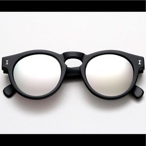 Illesteva Leonard Matte Black Sunglasses